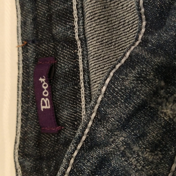 Vigoss Women Dark Bootcut Blue Jeans - Picture 3 of 12